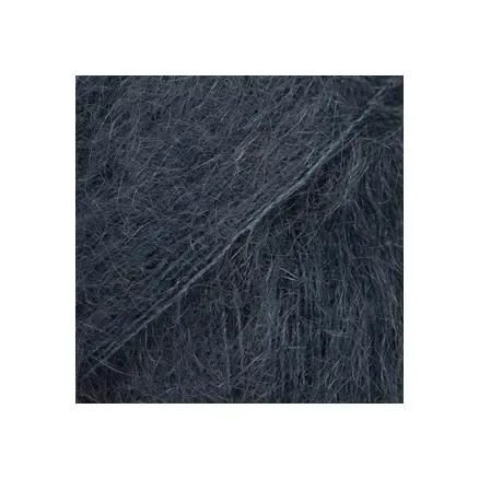 DROPS Kid-Silk Garn Unicolor 64 Midnattsskugga Utförsäljning