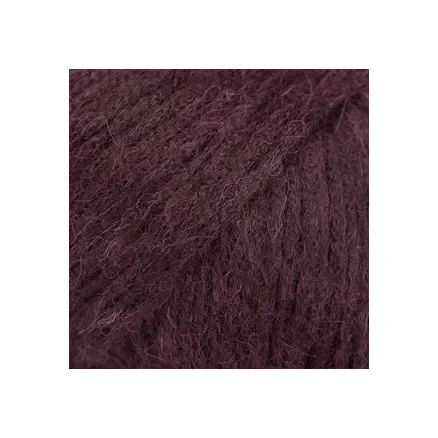 Beställ idag DROPS Air Garn Unicolor 58 Mörk Druva