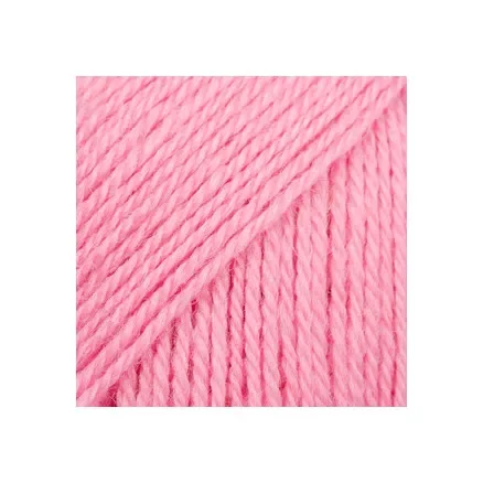 Rabatt DROPS Flora Garn Unicolor 36 Rosenblad