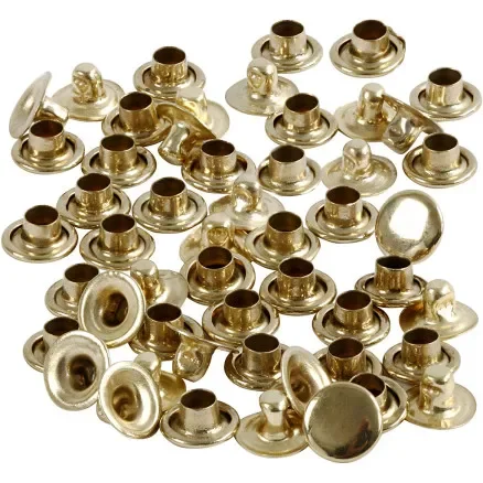 Extra rabatt Nitar, Dia. 7 mm, mässing, 50 st./ 1 förp.