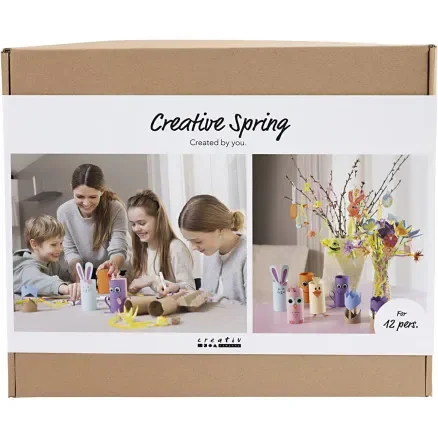 Grupp DIY Kit Kreativ Vår, vårfärger, 1 förp. Säker betalning