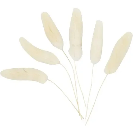 Extra rabatt Hare, svans, L: 3-7 cm, 6 st / 1 frp.