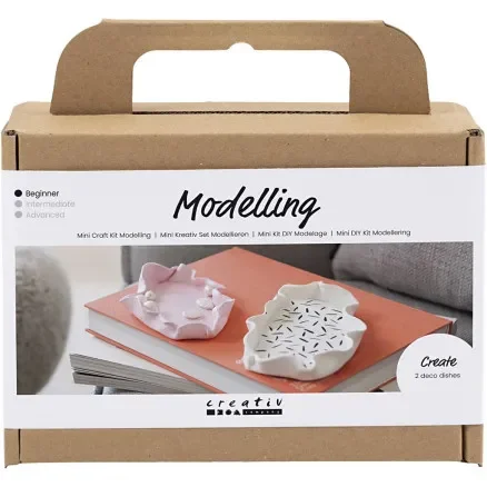 Köp online Mini DIY Kit Modellera, Skålar, 1 förp.