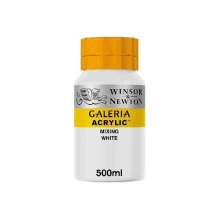 Billig Galeria Akryl 500Ml Blandning Vit 415