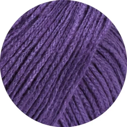 Lana Grossa Linarte Garn 343 Violett Kampanj