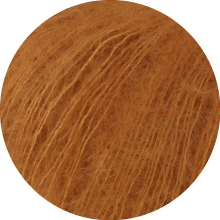 Lana Grossa Silkhair Garn 222 Ockragult Kampanjpris
