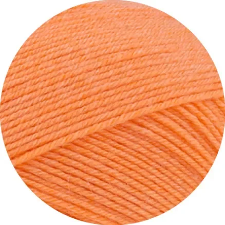 Utförsäljning Lana Grossa Meilenweit 100 Merino Extrafine Uni Garn 2470 Lax