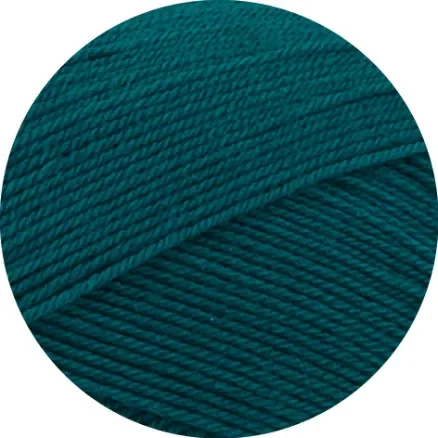 Säker betalning Lana Grossa Meilenweit 100 Merino Extrafine Uni Garn 2472 Opal Green
