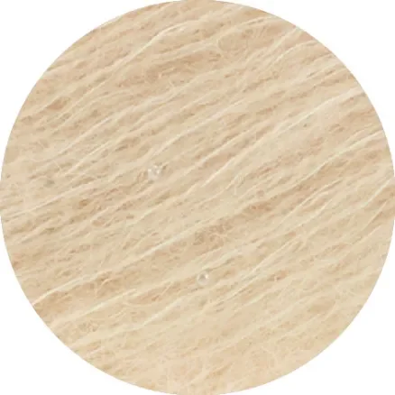 I lager Lana Grossa Setasuri Pärlgarn 201 Ljus beige