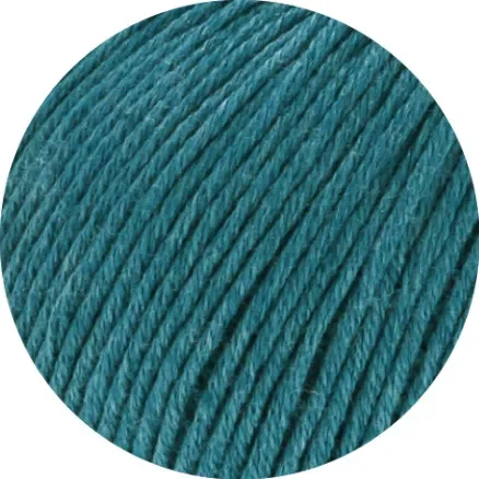 Kampanjpris Lana Grossa Soft Cotton Garn 65 Petrol Blue