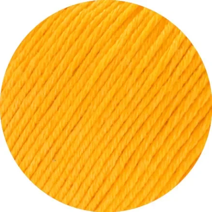 Billig Lana Grossa Soft Cotton Garn 62 Ägg gulgul