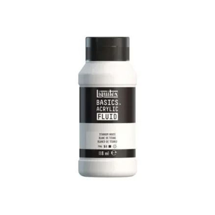 Basics-vätska 118 ml titanvit rad 432 Begränsad tid