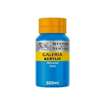 Galeria Akryl 500 ml Process Cyan 535 Erbjudandepris