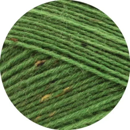 Lana Grossa Meilenweit 100 Tweed Garn 165 Grön Extra rabatt