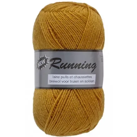 Billig Lammy Yarns New Running Garn Unicolor 350