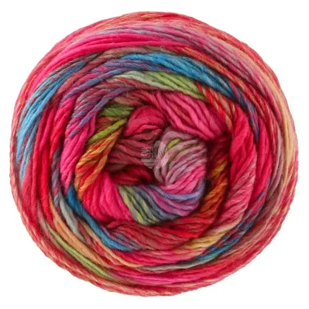 Lana Grossa Colorissimo Garn 220 Röd/Fuchsia/Turkos/Petrol/Rust/Camel/Beige/Dark-/Ljusgrön/Grön Beställ nu
