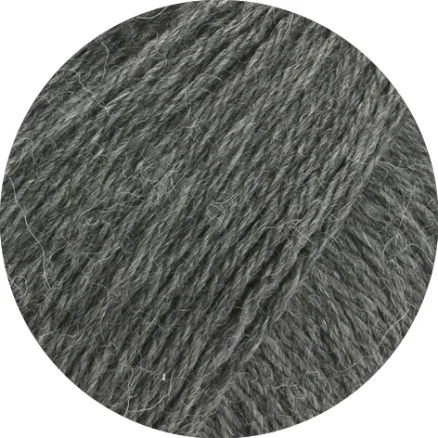 Lana Grossa Landlust Alpaca Merino Garn 160 408 Mörkgrå Populärt val