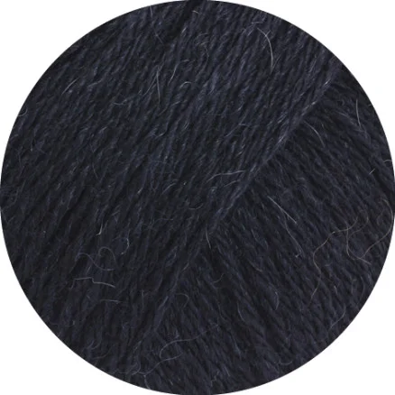 Lana Grossa Garn Landlust Alpaca Merino 160 412 Mörkblå Fri frakt