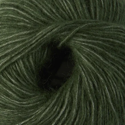 I lager Mode på Rowan Alpaca Cotton Garn 18 Lövgrön