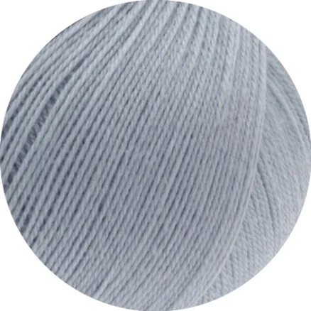 Snabb leverans Lana Grossa Cool Wool Lace Garn 62 Pastellblå