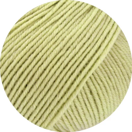 I lager Lana Grossa Cool Wool Big Garn 1029 Björk Grön