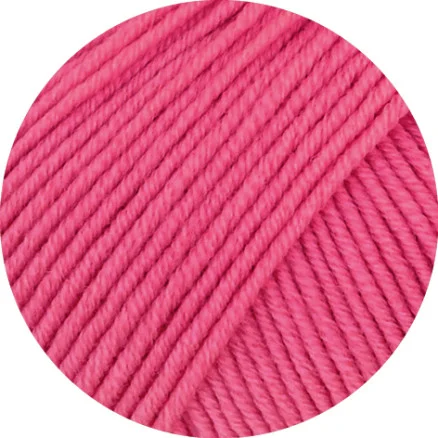 Populärt val Lana Grossa Cool Wool Big Garn 1032 Hallon