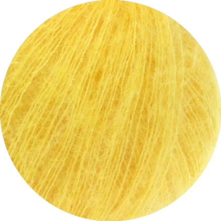 Fynd Lana Grossa Silkhair Garn 217 Påskliljegult