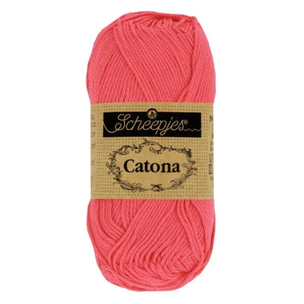 Begränsat erbjudande Scheepjes Catona Garn 256 Cornelia Rose – 25g