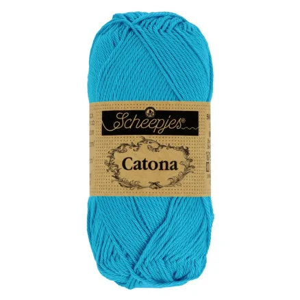 Scheepjes Catona Garn 146 Vibrant Blå – 25g Bästa pris