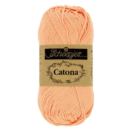 Scheepjes Catona Garn 414 Vintage Peach – 25g Köp online