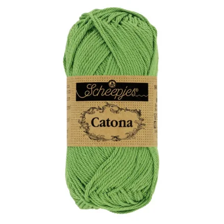 Endast idag Scheepjes Catona Garn 412 Skog Grön – 25g