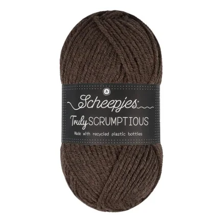 Scheepjes Truly Scrumptious Garn 304 Choklad Ganache Begränsat antal