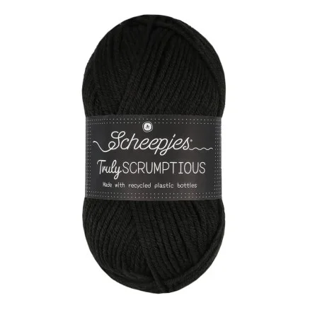 Reapris Scheepjes Truly Scrumptious Garn 301 Charcoal Ice