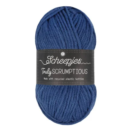 Handla nu Scheepjes Truly Scrumptious Garn 352 Blå Pea Flower Mousse