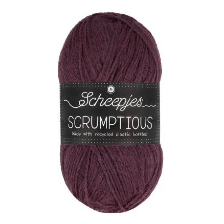 Scheepjes Scrumptious Garn 377 Morello Cherry Fudge Cake Begränsat antal