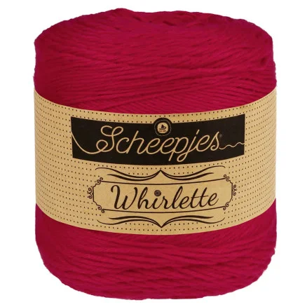 Expressleverans Scheepjes Whirlette Garn Unicolor 871 Coulis