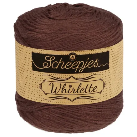 Outlet Scheepjes Whirlette Garn Unicolor 891 Kastanj