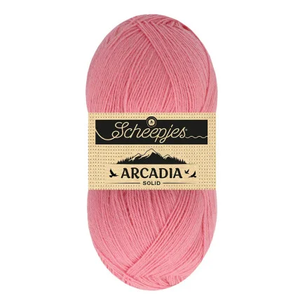 Scheepjes Arcadia Solid Garn 806 Korall Snabb frakt