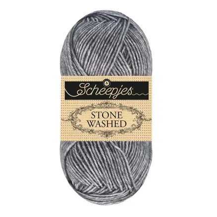 Fynd Scheepjes Stone Washed Garn Mix 852 Graphite