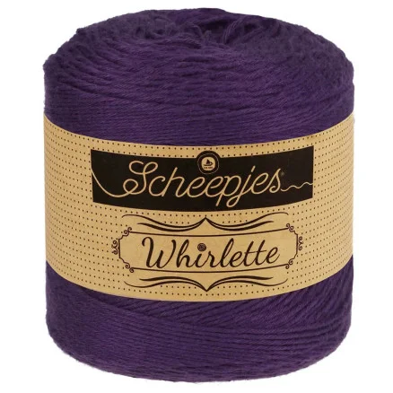 Reapris Scheepjes Whirlette Garn Unicolor 885 Plommon