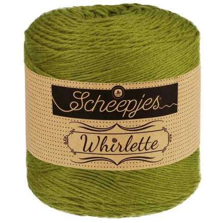 Reapris Scheepjes Whirlette Garn Unicolor 882 Tangy Olive