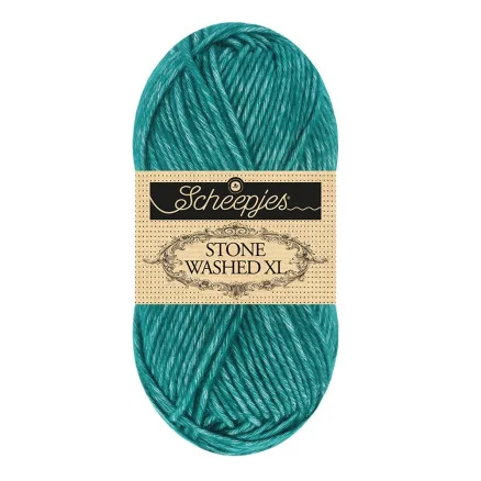 Scheepjes Stone Washed XL Garn Mix 889 Ljus Actinolite Kampanjpris