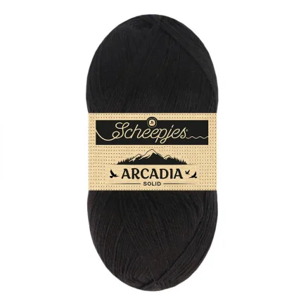 Scheepjes Arcadia Solid Garn 816 Midnatt Reapris
