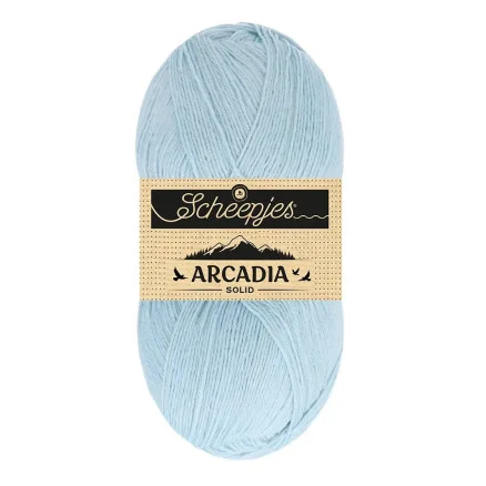 Scheepjes Arcadia Solid Garn 814 Sky Expressleverans