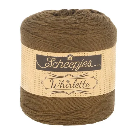 Scheepjes Whirlette Garn Unicolor 883 Bitter Coffee Fynd