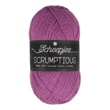 Fri frakt Scheepjes Scrumptious Garn 312 Blackberry Honey Gelato