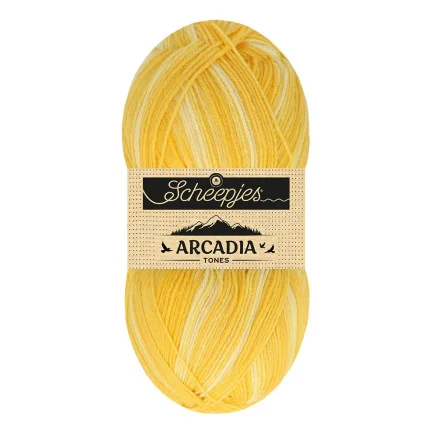 Kampanj Scheepjes Arcadia Tones Garn 703 Sahara