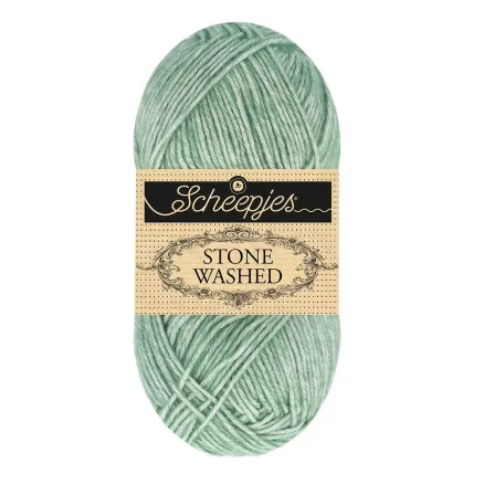 Scheepjes Stone Washed Garn Mix 848 Mjuk Epidote Lägg i varukorgen