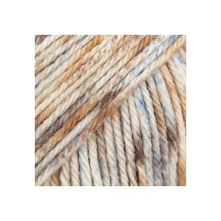Expressleverans DROPS Fiesta Garn Print 36 Mountain Mist
