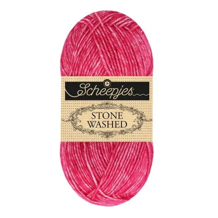 risnedsättning Scheepjes Stone Washed Garn Mix 839 Eudialyte